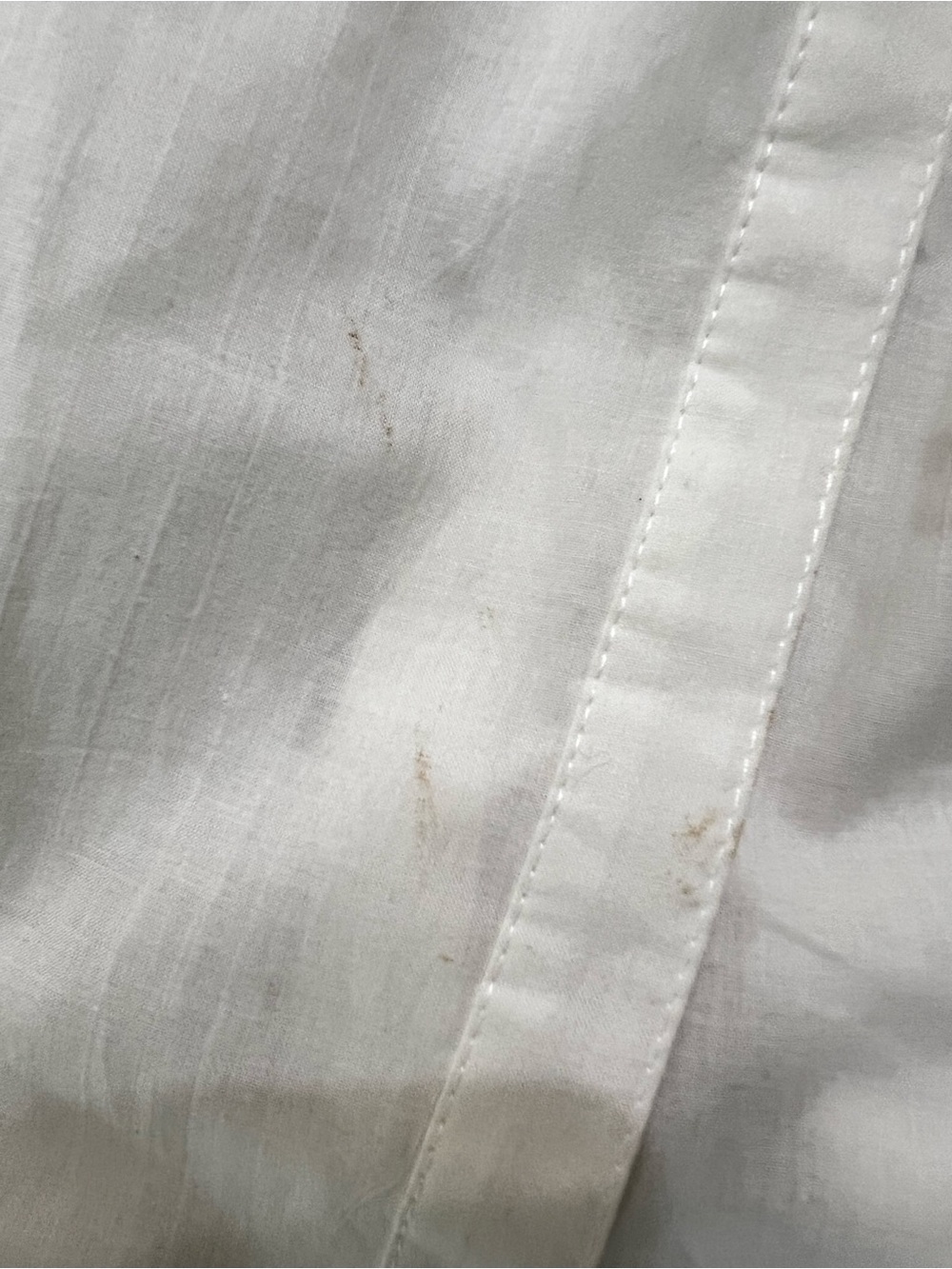 Vintage Eileen West White Long Button-Front Nightgown with Ribbon & Lace 2X - Picture 4 of 16